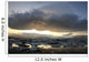 Lenticular Clouds Over The Ice Lagoon Of Jokulsarlon At Sunset Wall Mural