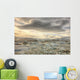 Lenticular Clouds Over The Ice Lagoon Of Jokulsarlon, Iceland Wall Mural