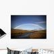 Double Rainbow Over A Stream, Northern Iceland Wall Mural