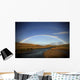 Double Rainbow Over A Stream, Northern Iceland Wall Mural
