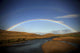 Double Rainbow Over A Stream, Northern Iceland Wall Mural