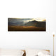 Panoramic Image Of The Cloudy Range Wall Mural
