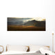 Panoramic Image Of The Cloudy Range Wall Mural