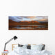 Panoramic Of Sunrise Over Mount Adney Reflected In A Pond In Fall Wall Mural
