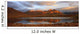 Panoramic Of Sunrise Over Mount Adney Reflected In A Pond In Fall Wall Mural