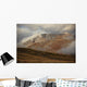 The Cloud Shrouded Slopes Of Mount Adney Along The Dempster Highway Wall Mural