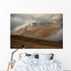 The Cloud Shrouded Slopes Of Mount Adney Along The Dempster Highway Wall Mural
