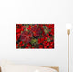 Bearberry And Cloudberry Plants In Fall Colour Wall Mural