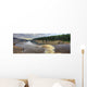 Panoramic Image Of The Hay River Wall Mural