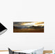 Panoramic Image Of Late Afternoon Sunlight Wall Mural