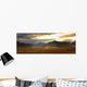 Panoramic Image Of Late Afternoon Sunlight Wall Mural