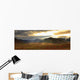 Panoramic Image Of Late Afternoon Sunlight Wall Mural