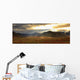 Panoramic Image Of Late Afternoon Sunlight Wall Mural
