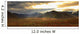 Panoramic Image Of Late Afternoon Sunlight Wall Mural
