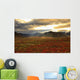 Shaft Of Sunlight Hitting The Fall Colours Of The Dempster Highway Wall Mural