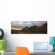 Sunset Light Hitting The Mountains Along The Desmpter Highway, Yukon Wall Mural