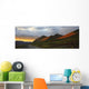 Sunset Light Hitting The Mountains Along The Desmpter Highway, Yukon Wall Mural
