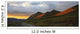 Sunset Light Hitting The Mountains Along The Desmpter Highway, Yukon Wall Mural