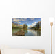 Spirit Island At Sunset, Maligne Lake, Jasper National Park, Alberta Wall Mural