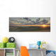 Sunset In Grasslands National Park, Saskatchewan Wall Mural