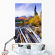 Kathleen Lake And Mountains Wall Mural