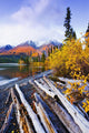 Kathleen Lake And Mountains Wall Mural