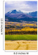 Minor Range Along Klondike Highway, Yukon Wall Mural