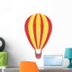 Watercolor Red & Yellow Hot Air Balloon Wall Decal