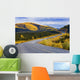 Alaska Highway Near Beaver Creek And Fall Colours, Yukon Wall Mural