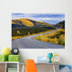 Alaska Highway Near Beaver Creek And Fall Colours, Yukon Wall Mural