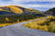 Alaska Highway Near Beaver Creek And Fall Colours, Yukon Wall Mural