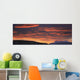 Red Lenticular Clouds Over Teslin Lake And Dawson Peaks At Sunrise Wall Mural