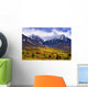 Fall Colours And Auriol Range, Kluane National Park, Yukon Wall Mural