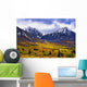 Fall Colours And Auriol Range, Kluane National Park, Yukon Wall Mural