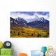 Fall Colours And Auriol Range, Kluane National Park, Yukon Wall Mural