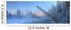Sunrise Over The Morley River In Winter, Yukon Wall Mural