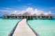 Long Empty Jetty Maldives Wall Decal