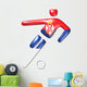 fuÃŸball serbien football serbia symbol Wall Decal