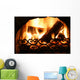 old fireplace Wall Mural