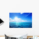 ocean and perfect sky Wall Mural