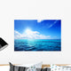 ocean and perfect sky Wall Mural