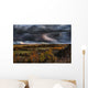 Storm Clouds Over The Sturgeon River Valley In Autumn, Rural Alberta Wall Mural