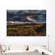 Storm Clouds Over The Sturgeon River Valley In Autumn, Rural Alberta Wall Mural
