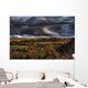 Storm Clouds Over The Sturgeon River Valley In Autumn, Rural Alberta Wall Mural