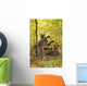 Sugar Cabin In Autumn Wall Mural