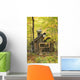 Sugar Cabin In Autumn Wall Mural