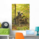 Sugar Cabin In Autumn Wall Mural