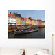 Kopenhagen Ausflugsboot Wall Decal