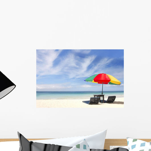 Umbrella and Chairs Sand