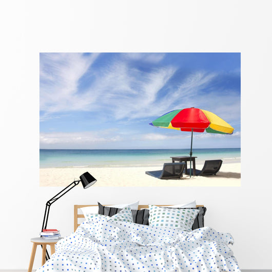 Umbrella and Chairs Sand